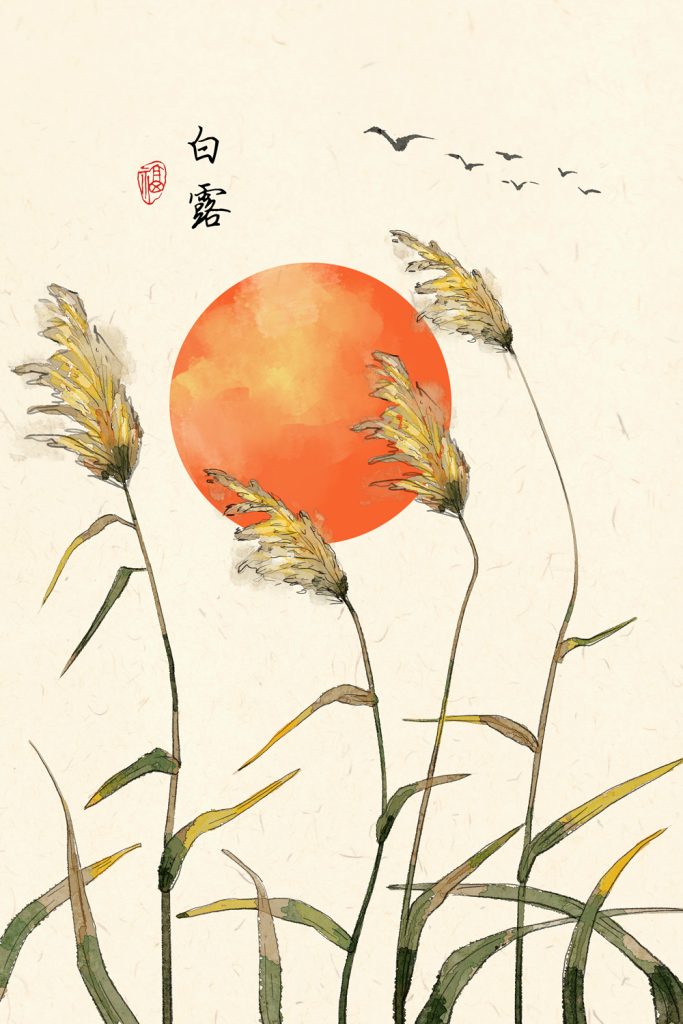 图片[1]-这样的水墨风节气海报，有点意思【907期】-yadaren