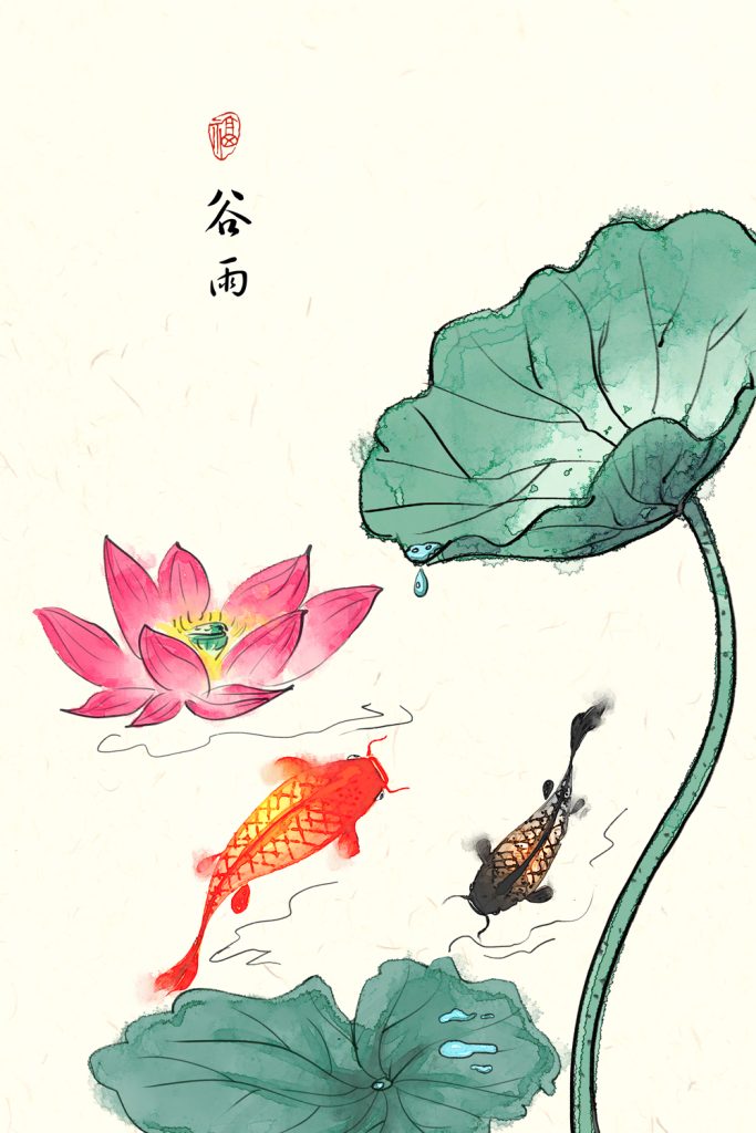 图片[6]-这样的水墨风节气海报，有点意思【907期】-yadaren