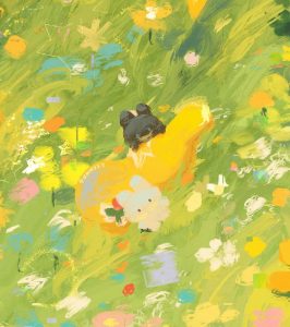 Gummy同款Procreate油画棒笔刷套装｜被毛茸茸的温柔暴击！这组作品是心动的防抑郁特效药【932期】-yadaren