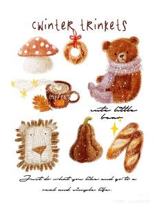 画画希妈复古肌理 -软件procreate -笔刷、课件、字体都有【937期】-yadaren