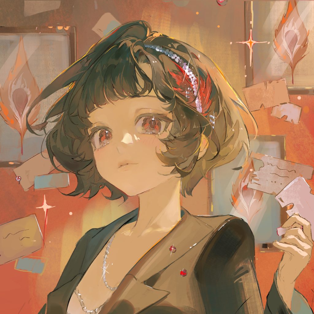图片[1]-二右procreate清透伪厚涂头像【936期】有课件笔刷ipad绘画-yadaren